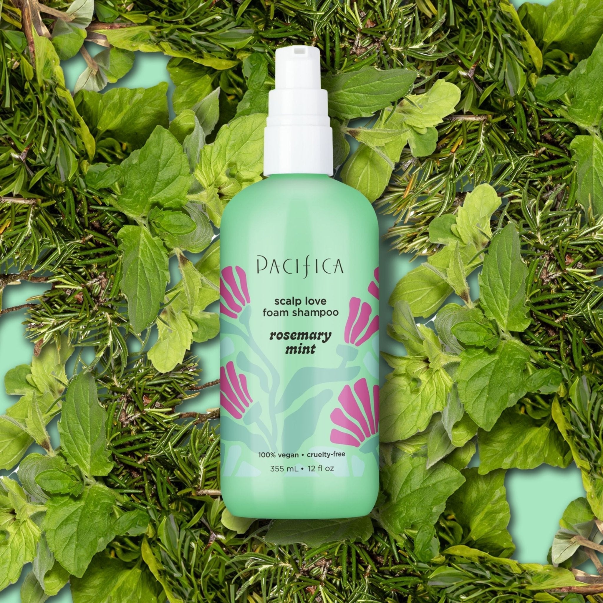 Rosemary Mint Scalp Love Foam Shampoo - Pacifica