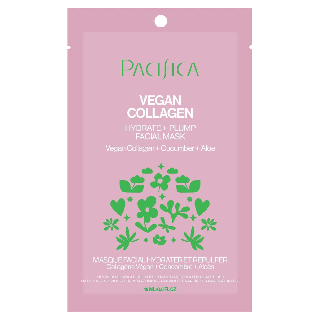 Vegan Collagen Hydrate & Plump Facial Mask - Pacifica
