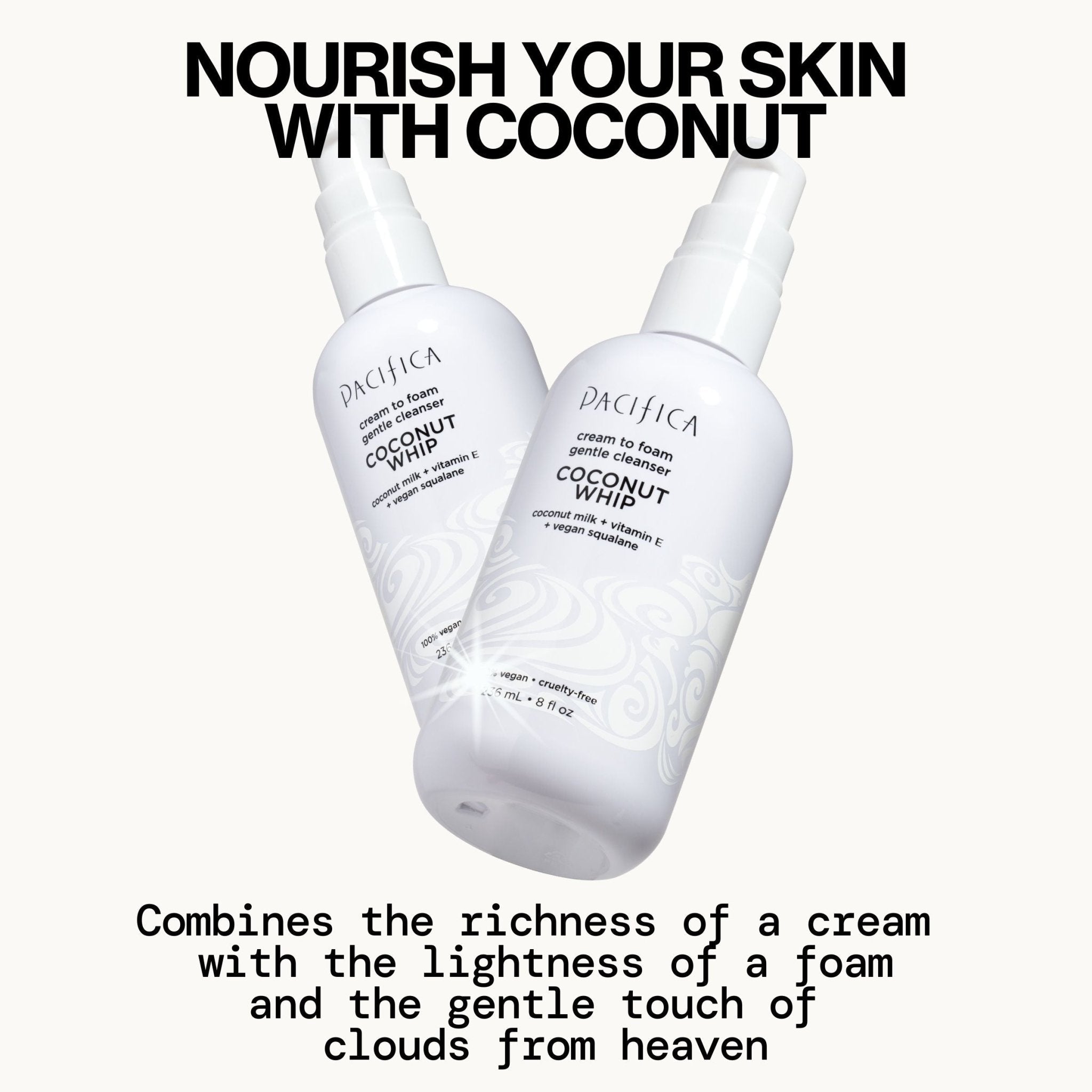 Coconut Whip Cream to Foam Gentle Cleanser - Pacifica