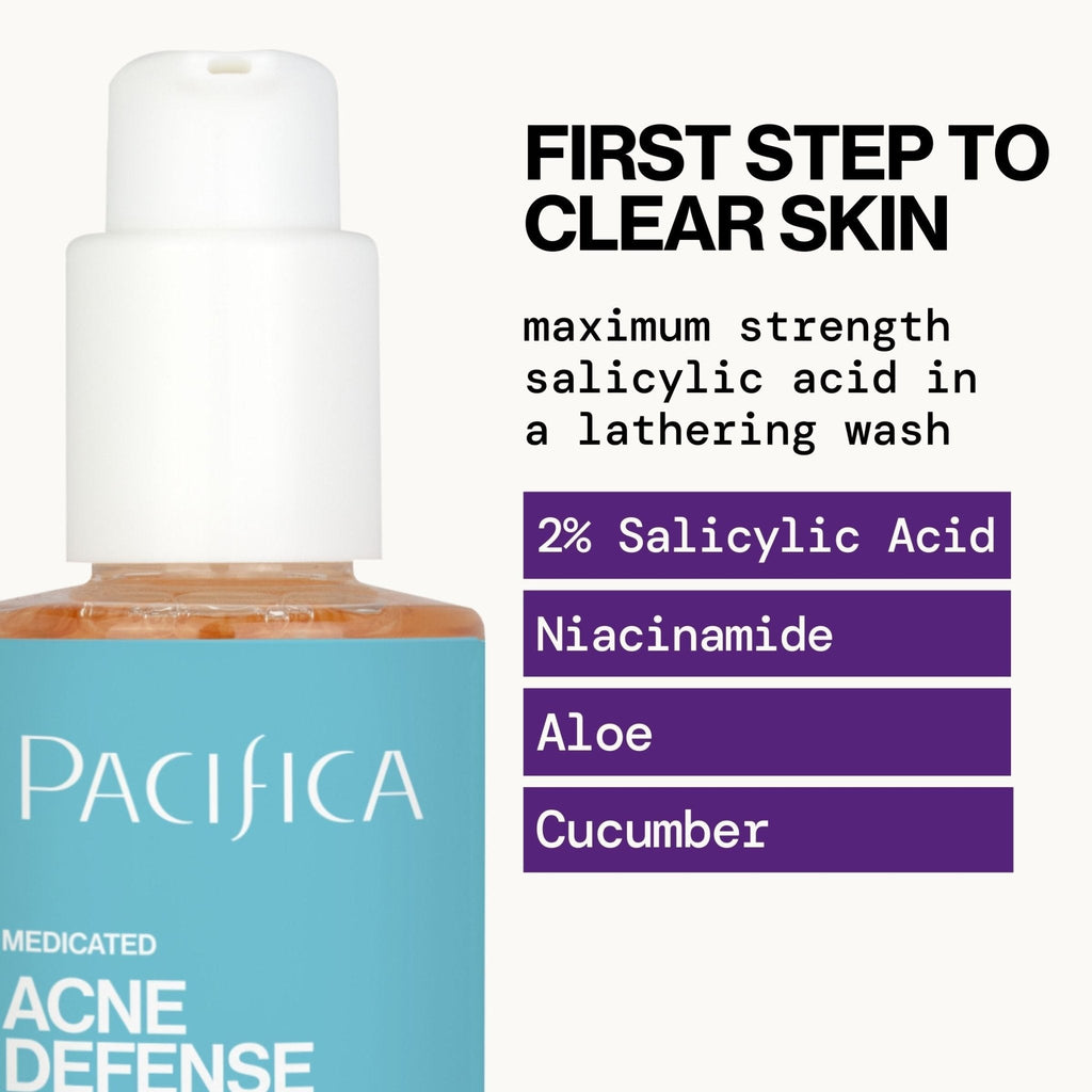 Acne Defense Face Wash - Pacifica