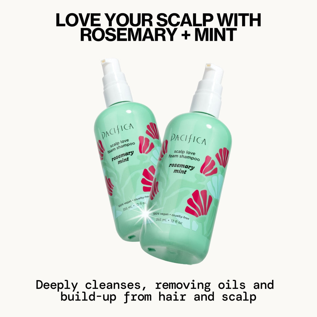 Rosemary Mint Scalp Love Foam Shampoo - Pacifica