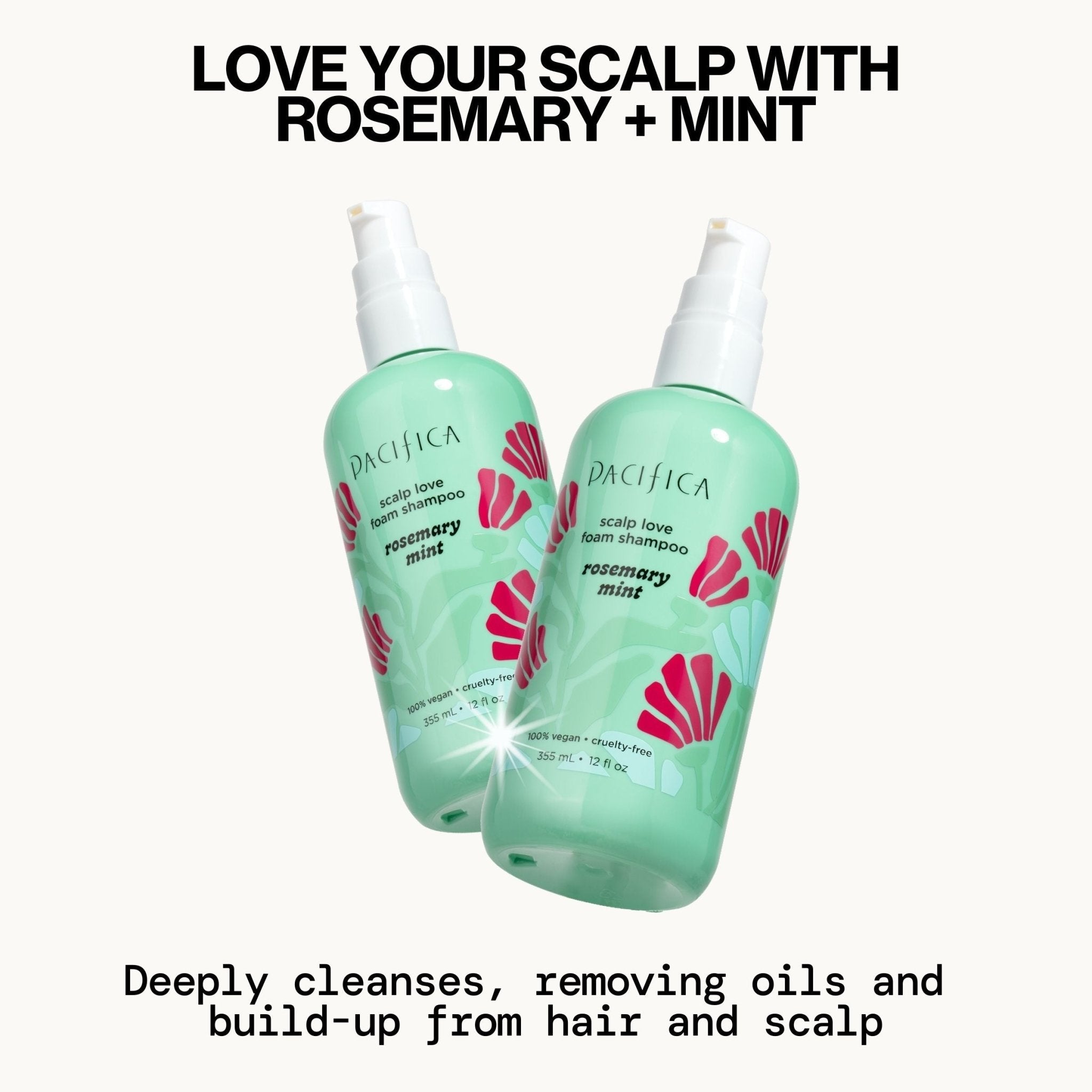 Rosemary Mint Scalp Love Foam Shampoo - Pacifica