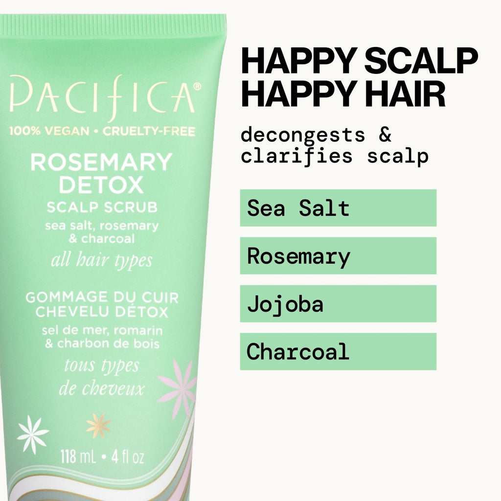 Rosemary Detox Scalp Scrub - Pacifica