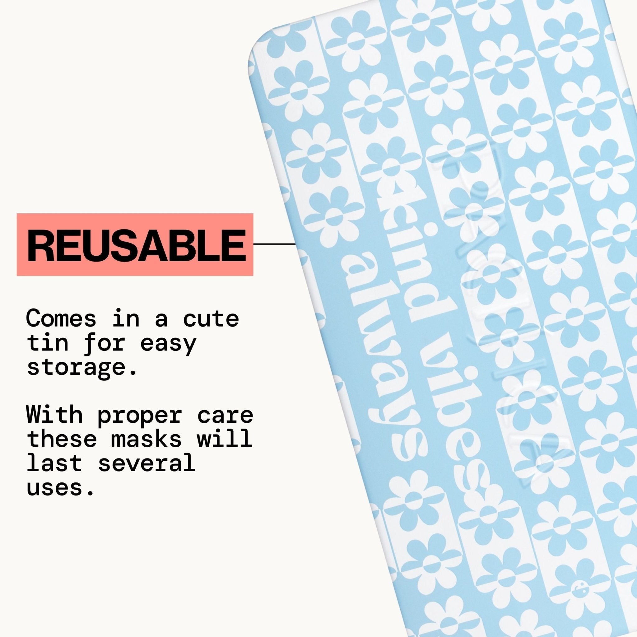 Reusable Eye & Brow Mask Set - Pacifica
