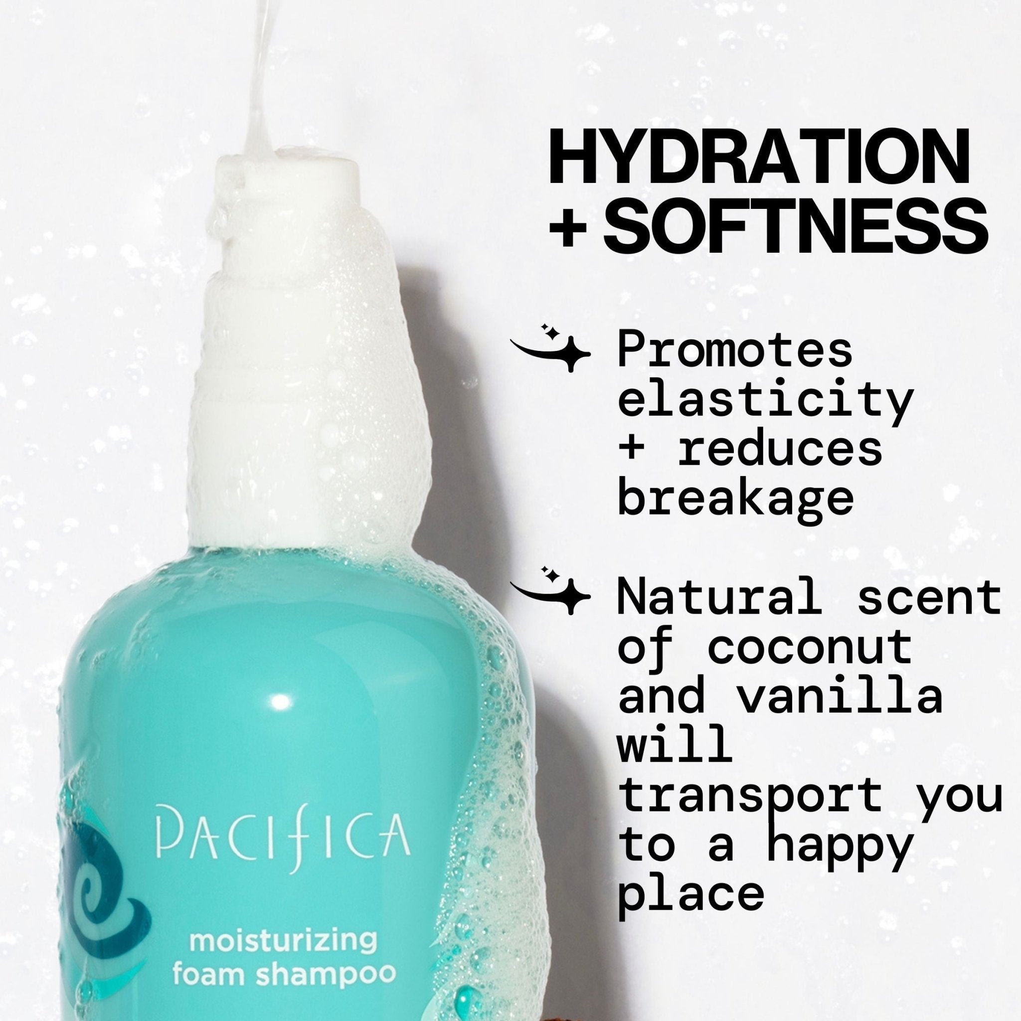Coconut Vanilla Moisturizing Foam Shampoo - Pacifica