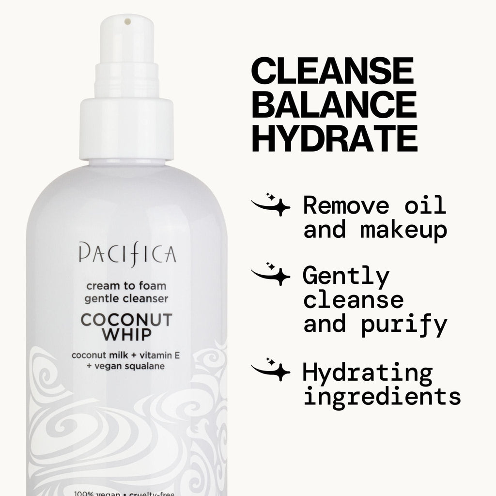 Coconut Whip Cream to Foam Gentle Cleanser - Pacifica