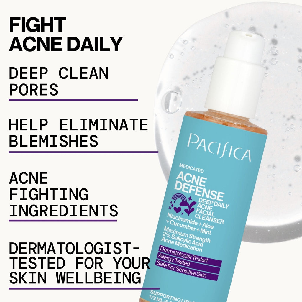 Acne Defense Face Wash - Pacifica