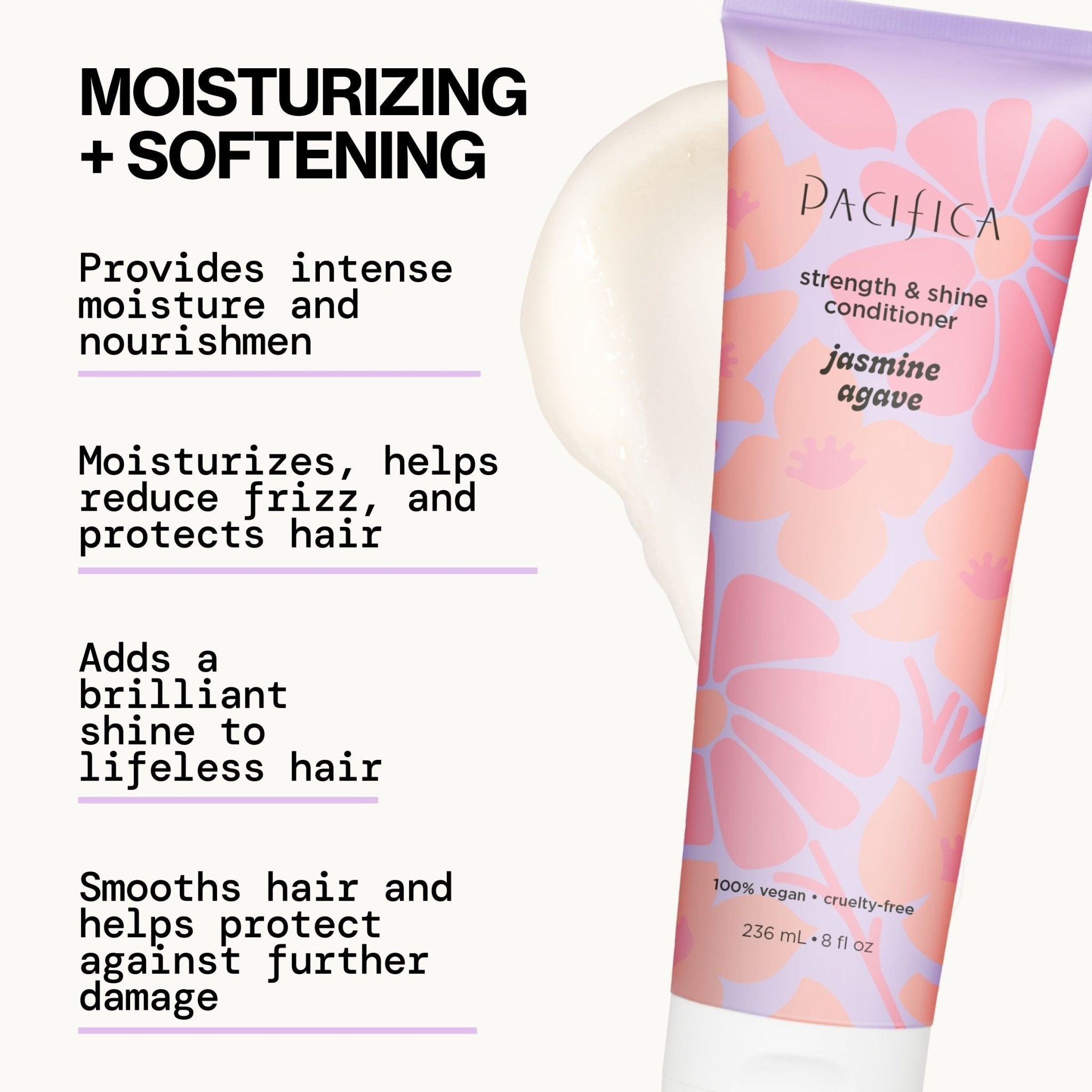 Jasmine Agave Strength + Shine Conditioner - Pacifica
