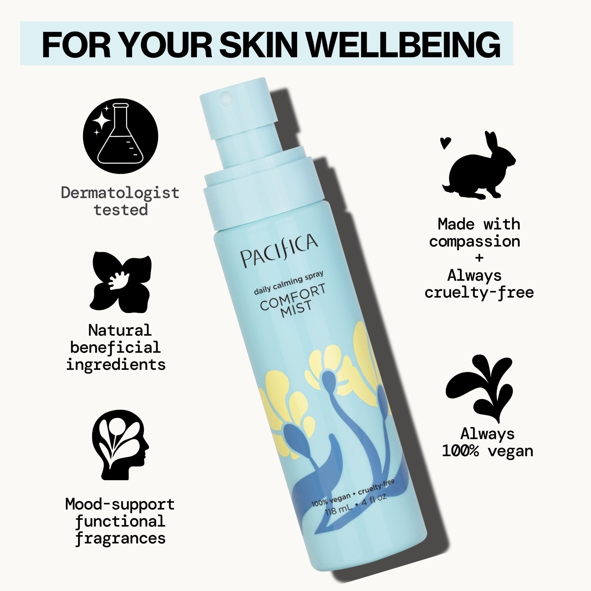 Comfort Mist Daily Calming Spray - Pacifica
