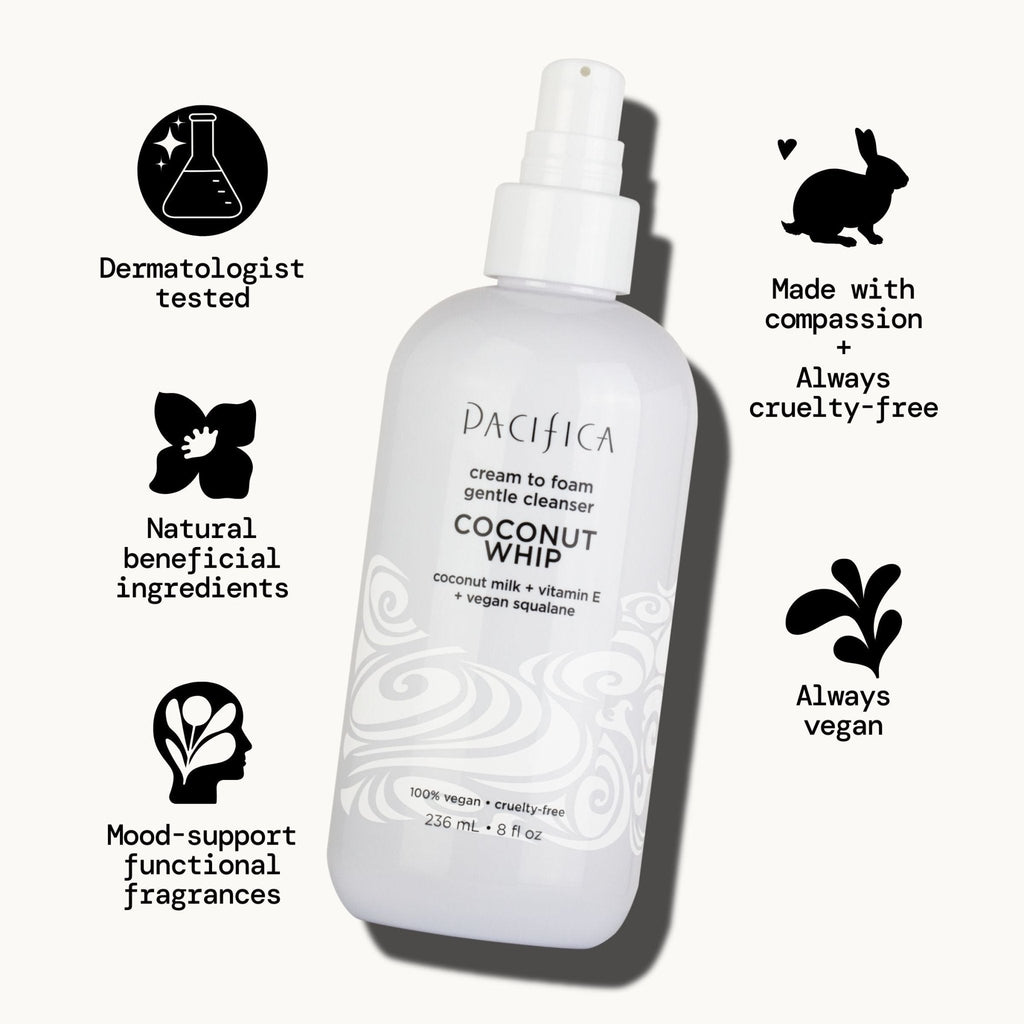 Coconut Whip Cream to Foam Gentle Cleanser - Pacifica