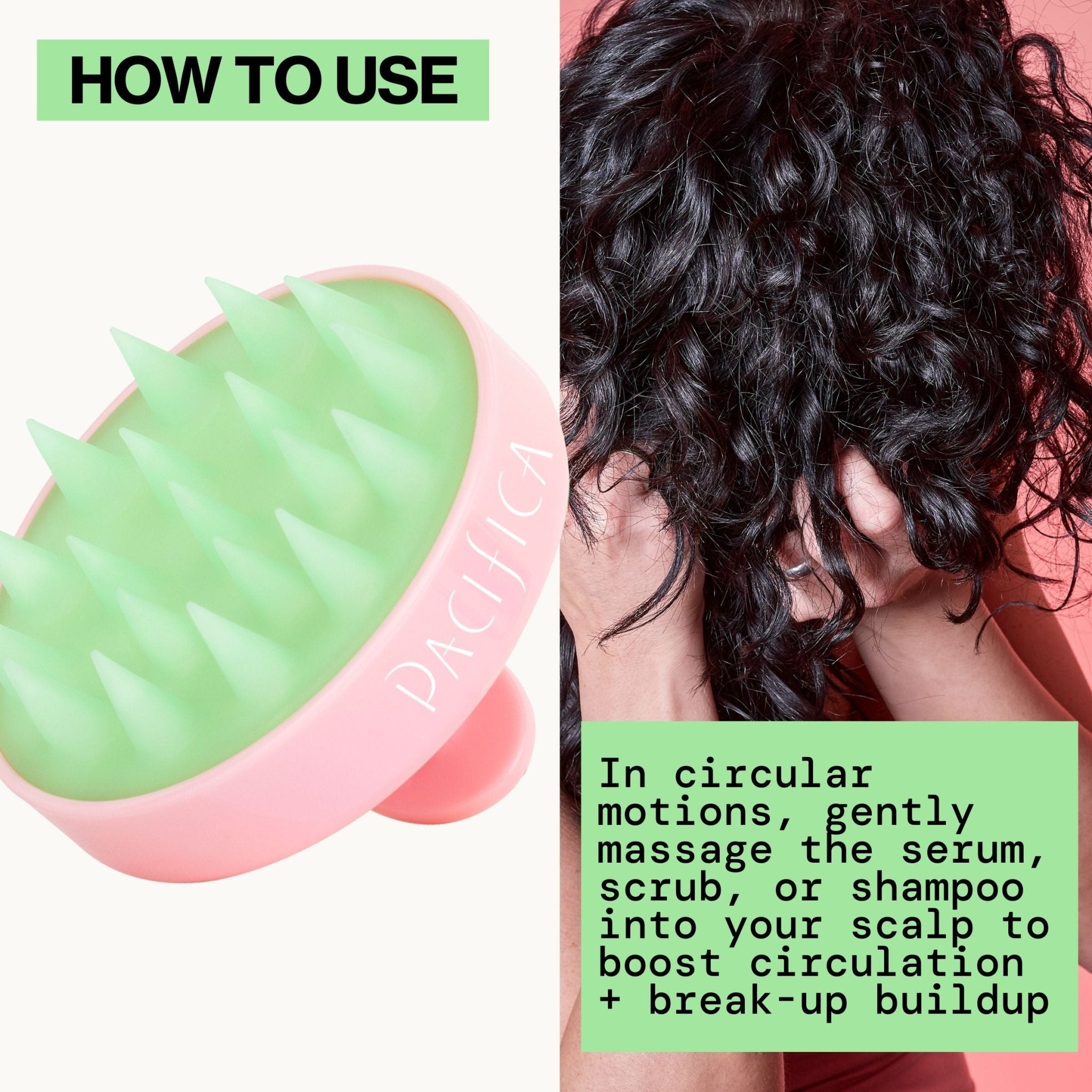 Clarifying Scalp Massager - Pacifica