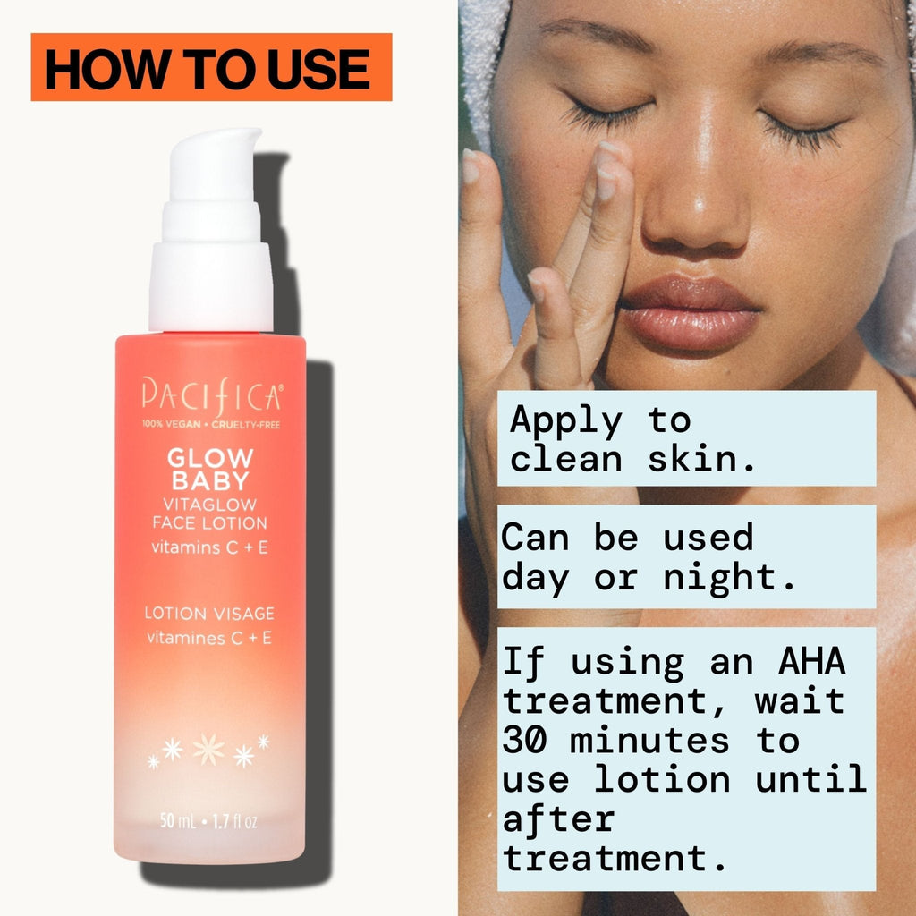 Glow Baby VitaGlow Face Lotion - Pacifica