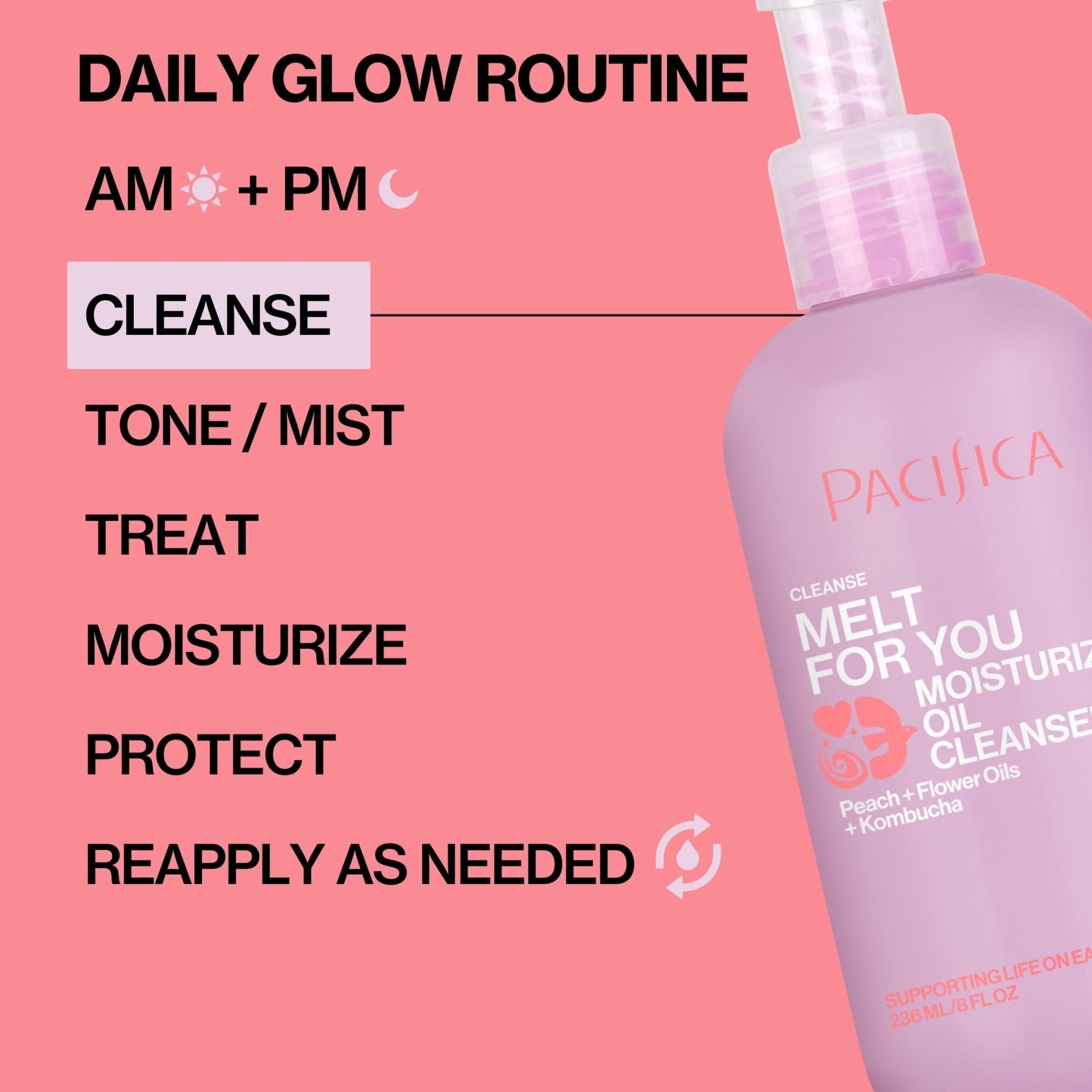 Melt For You Moisturizing Oil Cleanser - Pacifica