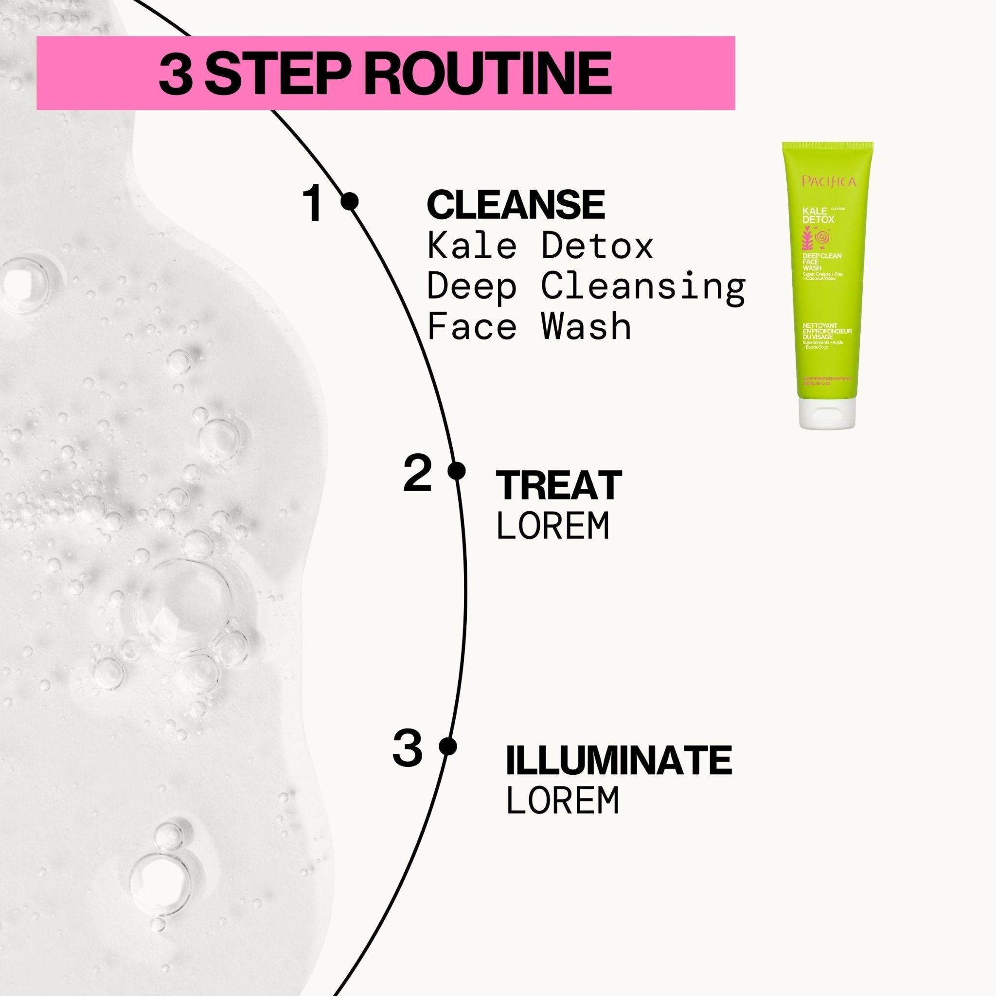 Kale Detox Deep Cleaning Face Wash - Pacifica