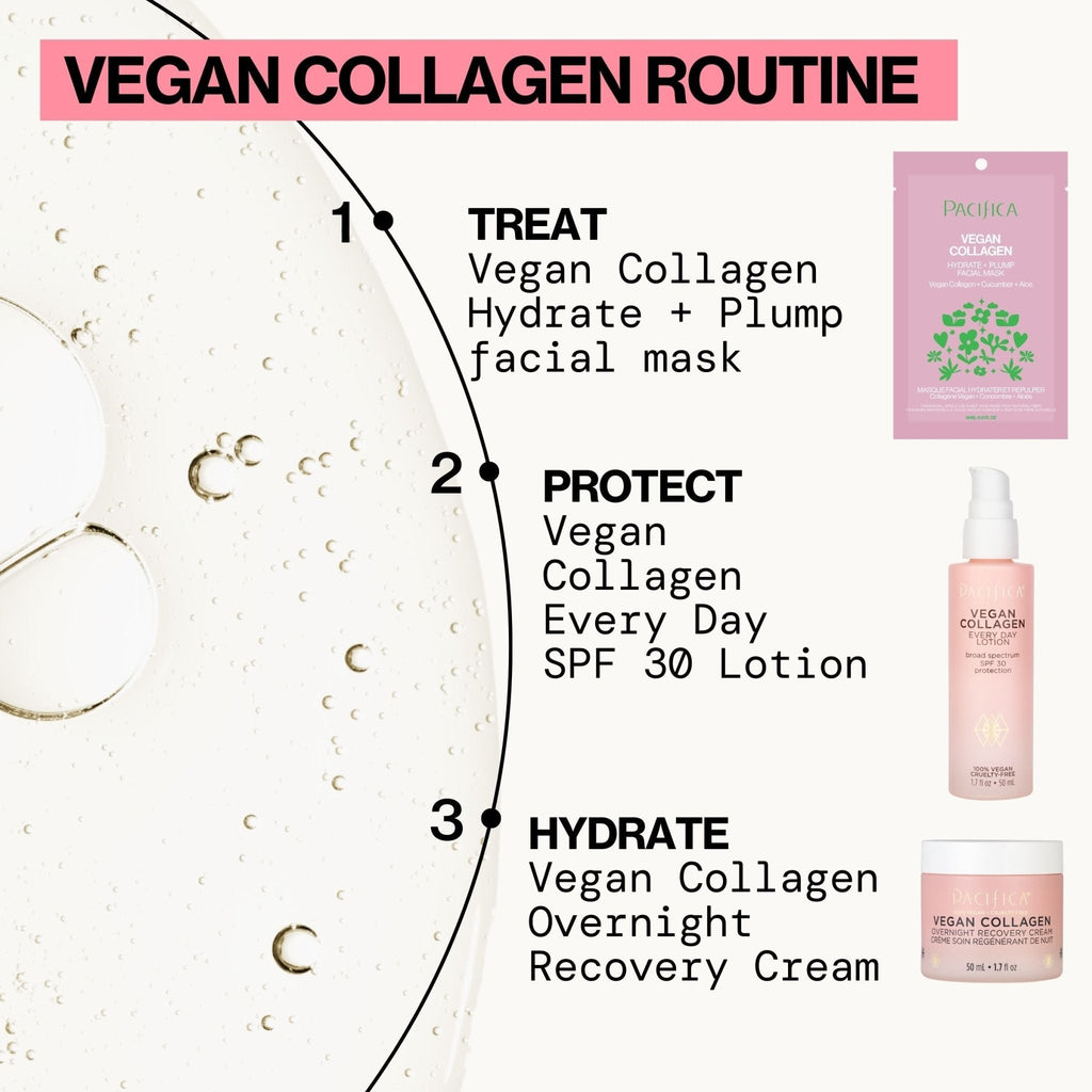 Vegan Collagen Hydrate & Plump Facial Mask - Pacifica