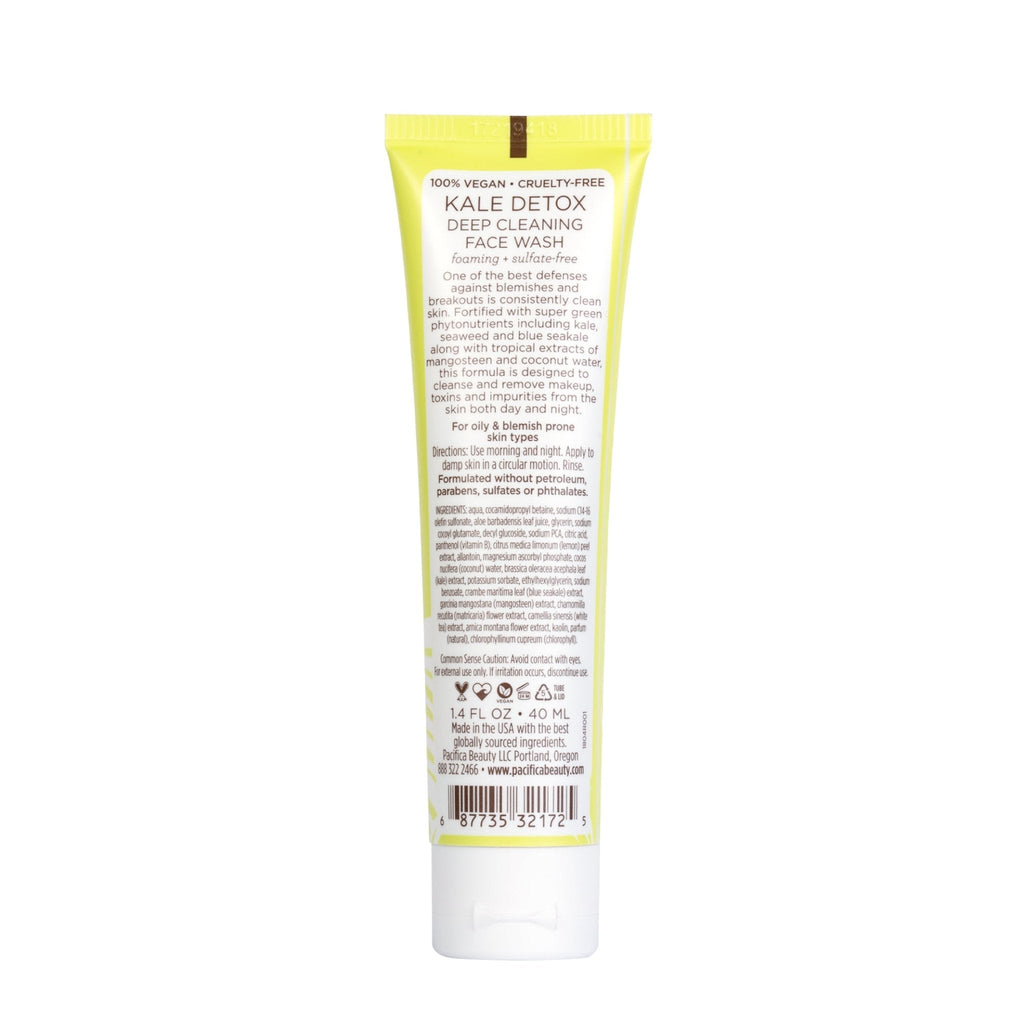 Kale Detox Deep Cleaning Face Wash Mini - Pacifica