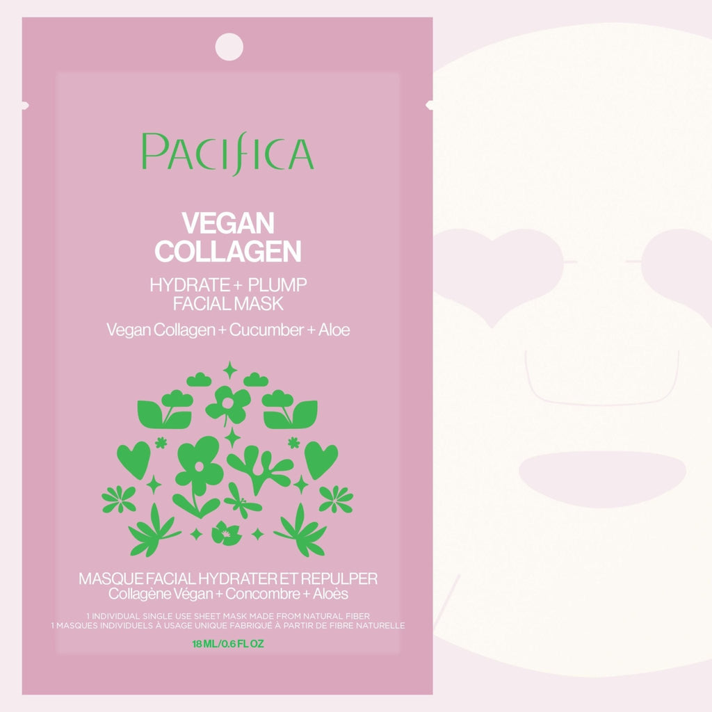 Vegan Collagen Hydrate & Plump Facial Mask - Pacifica