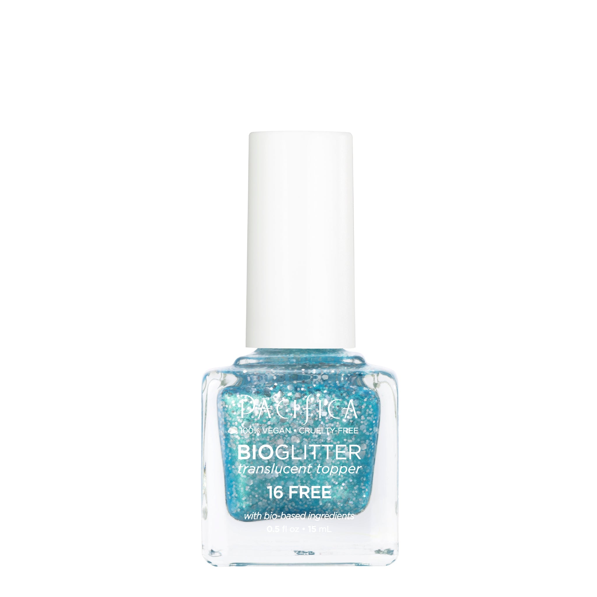 Bio Glitter Translucent Toppers - Pacifica