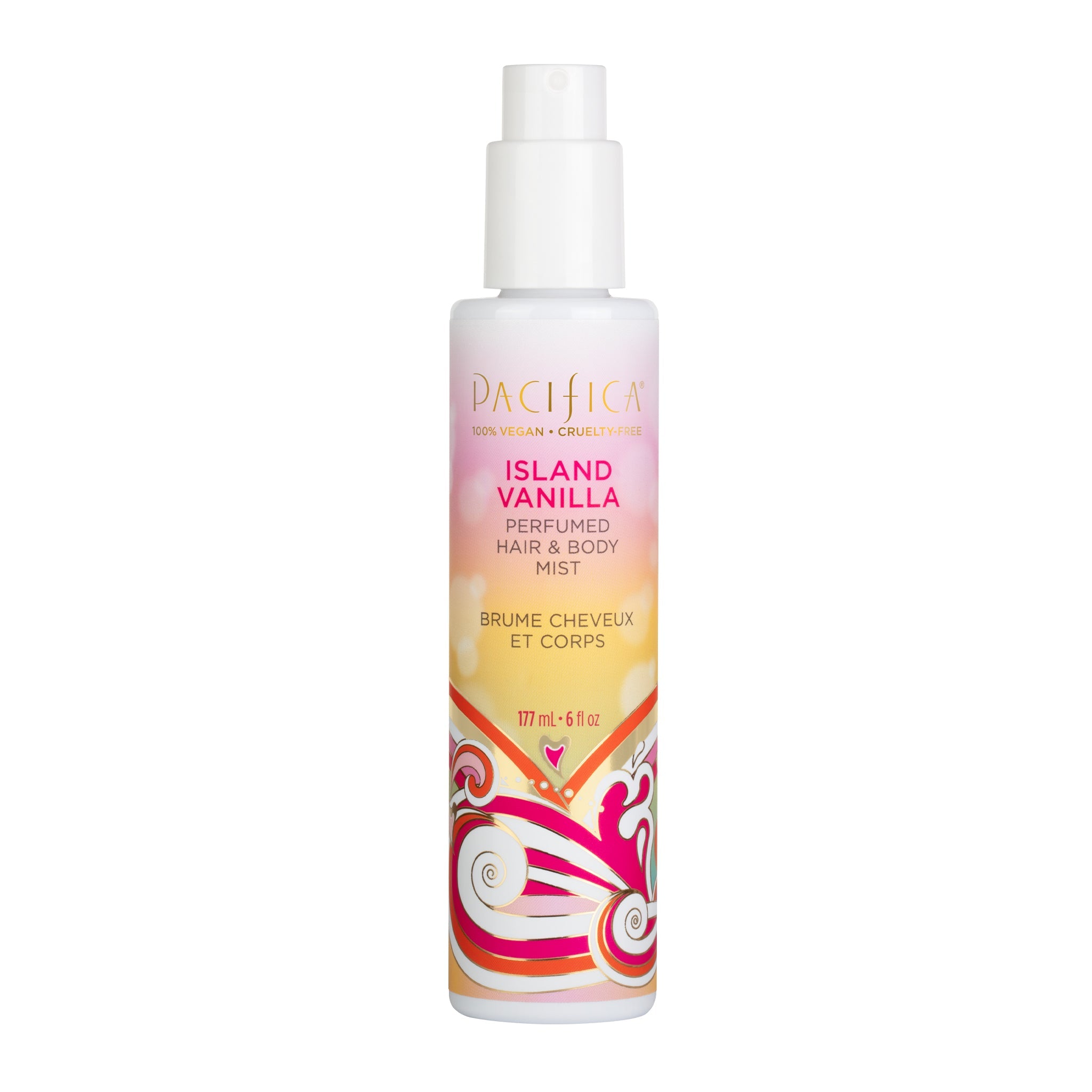 Island Vanilla Perfumed Hair & Body Mist - Pacifica