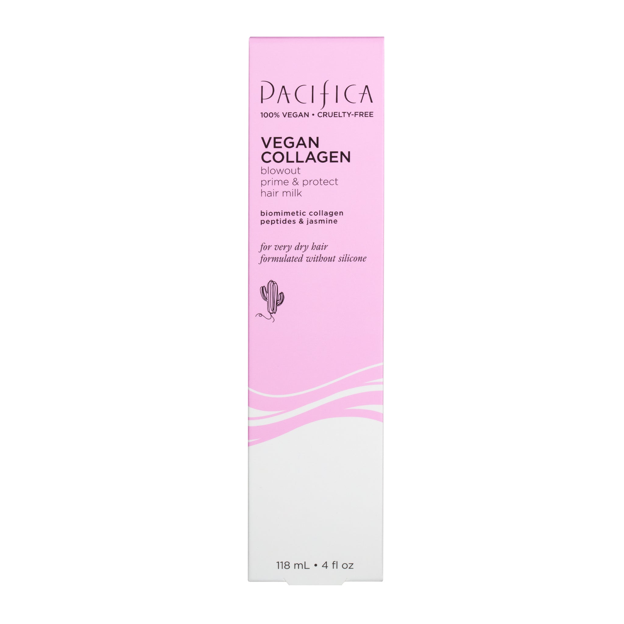 Vegan Collagen Blowout Prime & Protect Hair Milk - Pacifica