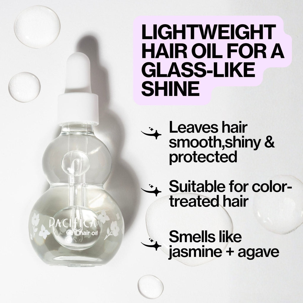 Jasmine Agave Strength + Shine Hair Oil - Pacifica