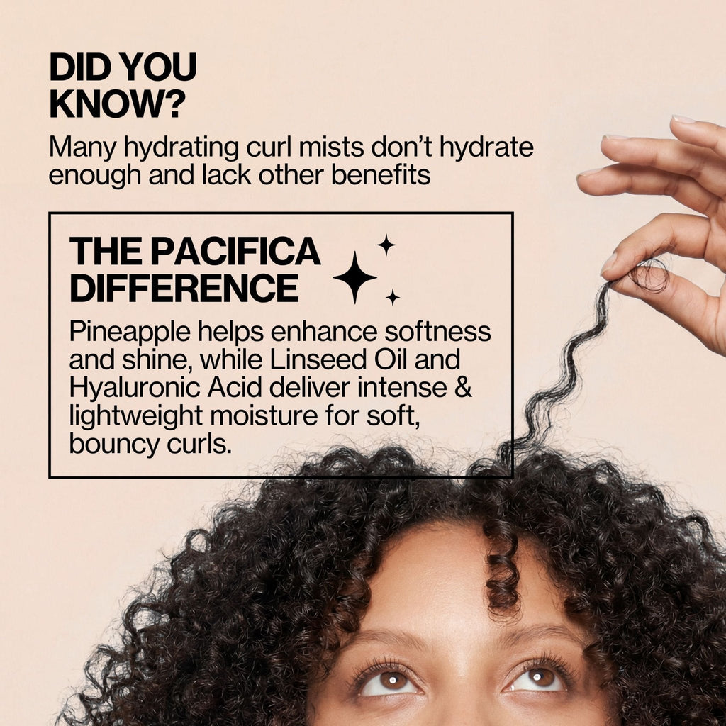 Pineapple Curls Frizz Control & Curl Reboot Mist - Pacifica