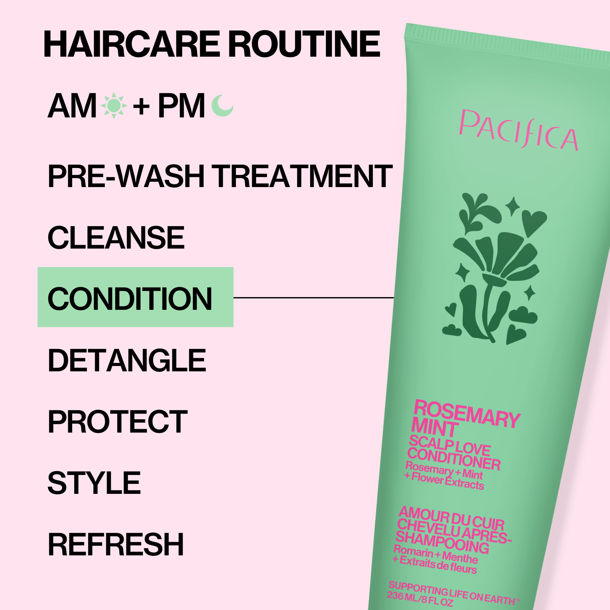 Rosemary Mint Scalp Love Conditioner - Pacifica