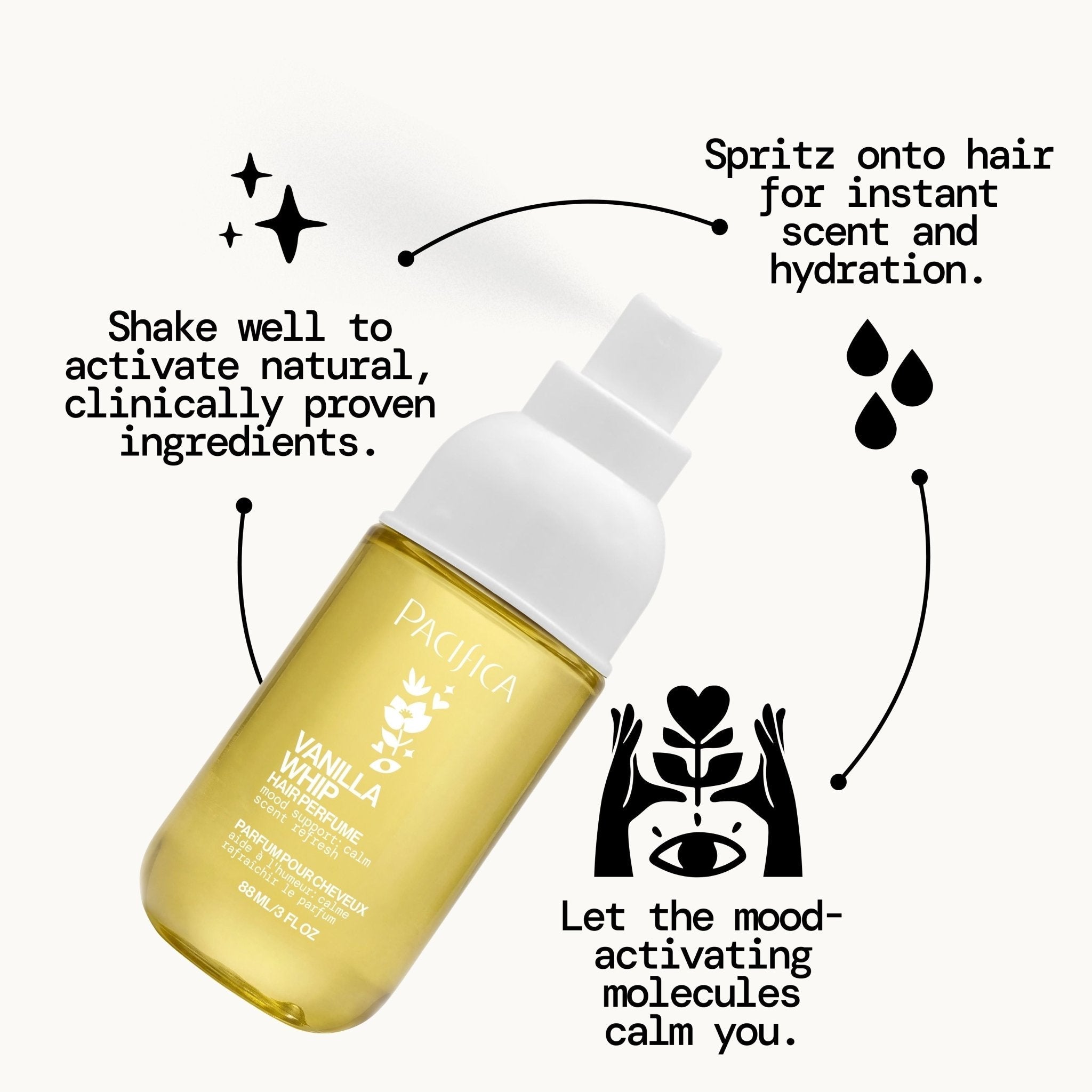 Vanilla Whip Hair Perfume - Pacifica