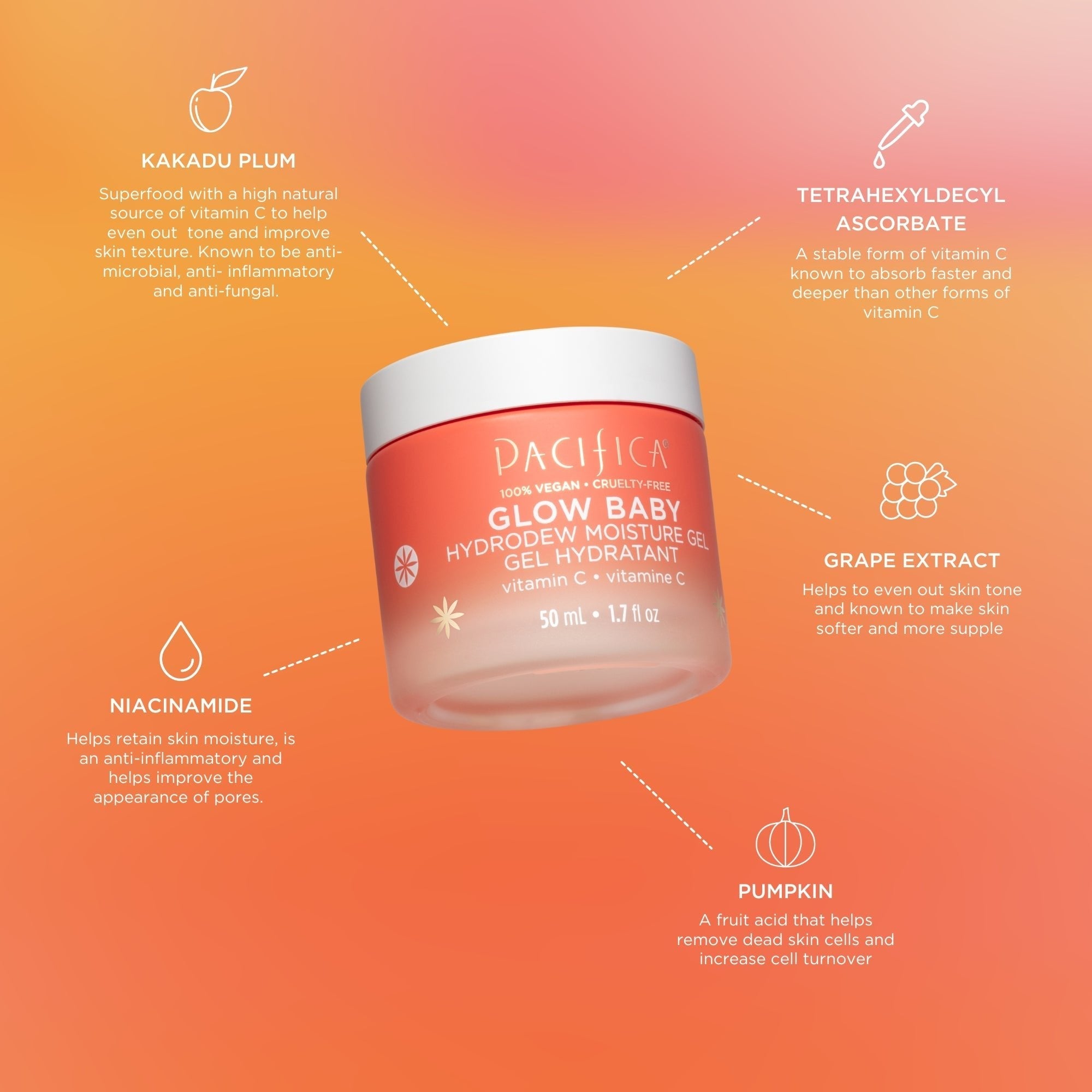 Glow Baby Hydrodew Moisture Gel - Pacifica