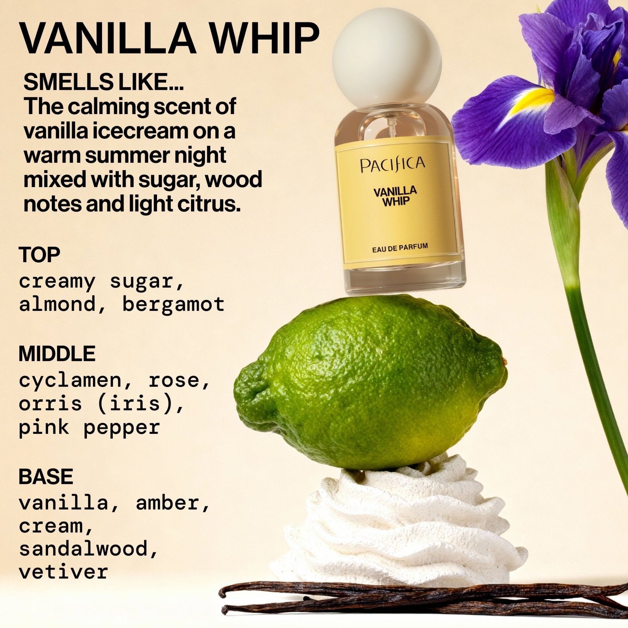 Vanilla Whip Eau de Parfum - Pacifica